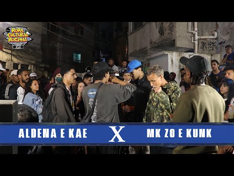 ALDENA e KAÊ x MK ZO e KUNK - 2ª FASE - Roda Cultural da Rocinha: 67ª EDIÇÃO