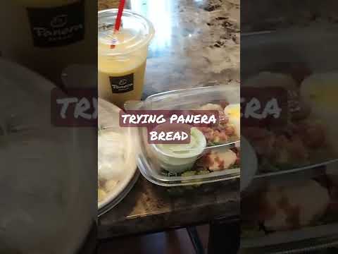 TRYING PANERA BREAD FOR THE FIRST TIME 👍