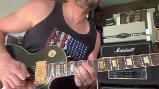 Video thumbnail for Bare knuckle Cold Sweat on Les Paul Classic by Mike Kerr