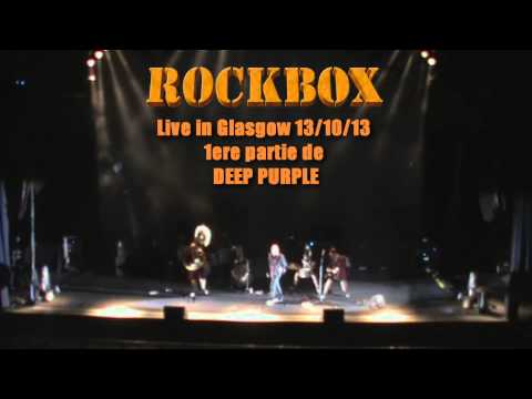 PARANOID par ROCKBOX, live in Glasgow 2013