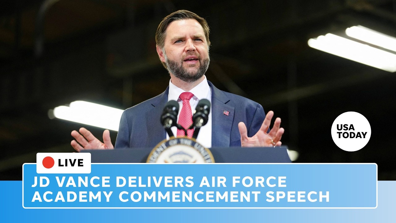 Live: JD Vance gives commencement speech at Air Force Academy graduation 2026