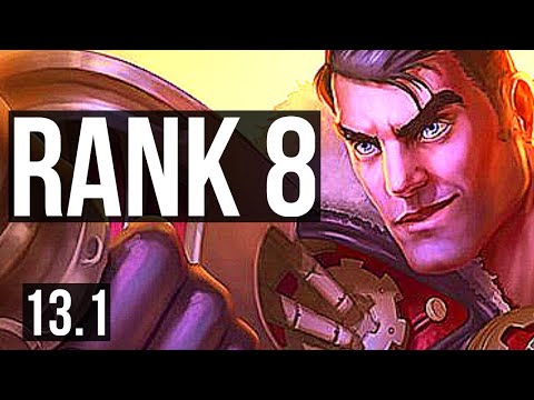JAYCE vs ORNN (TOP) | Rank 1 Jayce, Rank 8, 1.6M mastery, 800+ games, 19/3/2 | KR Grandmaster | 13.1