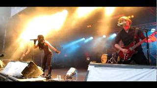 Krypteria - As I Slowly Bleed Live @ Stadtpark, Eupen, 23.07.2011