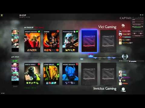 Vici Gaming VS Invictus Gaming Tournament H CUP Double Fight Tron