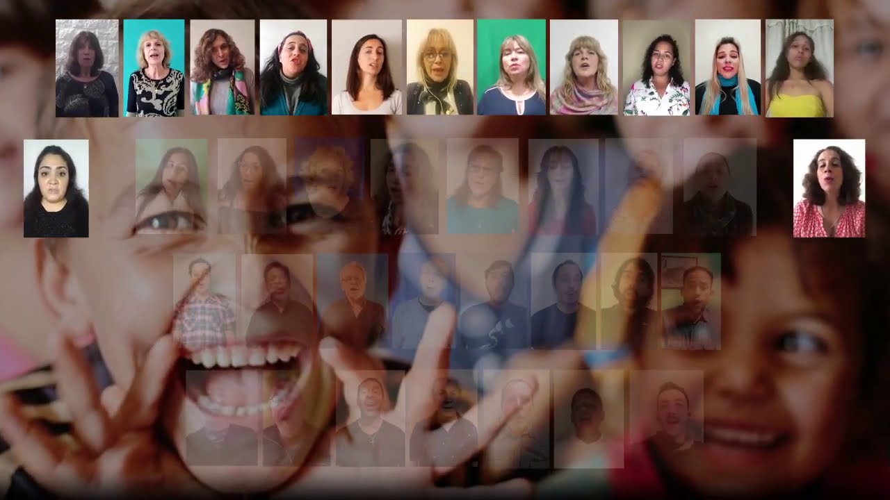 "ESTAMOS" (F. Delgado-E.Tozzi) para CORO mixto a capella - ECAVAL (coro virtual)