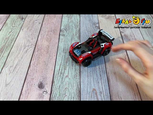 Машинка Lanson Toys Lightning металлическая 1:32 в ассортименте  - видео