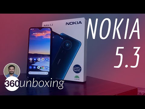Nokia 5.3 Unboxing: Budget Phone With Stock Android, Guaranteed Software Updates