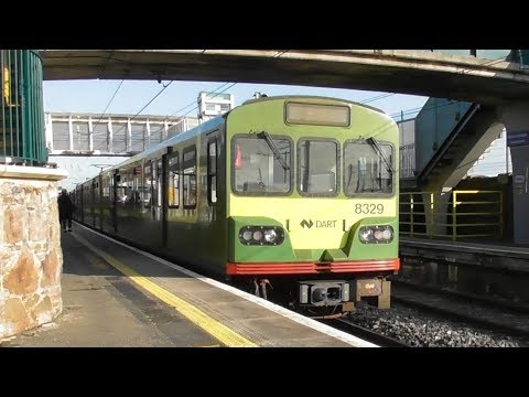 Irish Rail 8300 Class Dart Train 8329 - Booterstown Station, Dublin