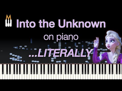 Frozen 2 - Into the Unknown [Audio Illusion] Can a piano trick your mind?