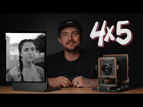 my first large format photographs | Chamonix 45N-2 and Ilford HP5