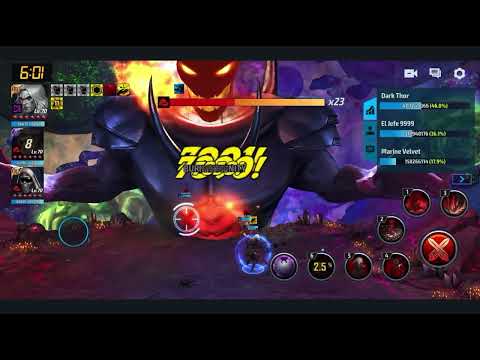 MV takes on DORMAMMU GBR, with Carry’s from my Brothers- Marvel Future Fight