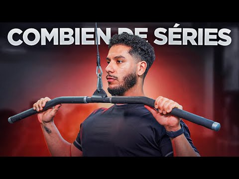Le nombre de séries IDÉAL en MUSCULATION (prise de muscle et perte de gras)