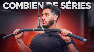 Le nombre de séries IDÉAL en MUSCULATION (prise de muscle et perte de gras)