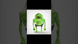 Misturei o Alex Poatan com o Mike Wazowski 🧌✨ #art #humor #ufc