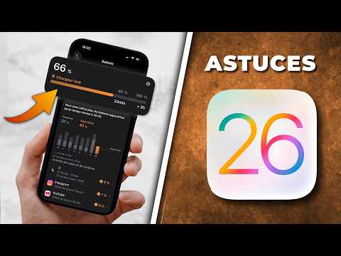 20 ASTUCES et NOUVEAUTÉS CACHEES sur iOS 26 !