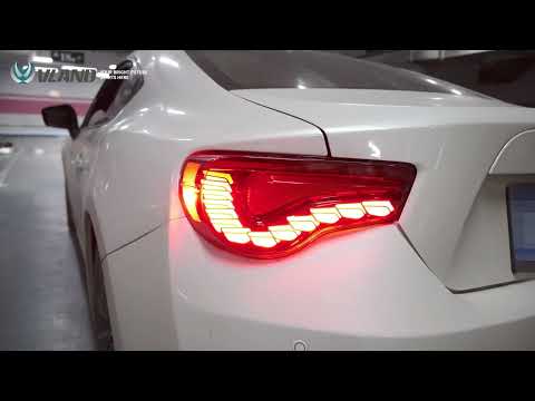 VLAND LED Tail Lights For 2012-2020 Toyota 86 GT86 & Subaru BRZ & Scion FRS Aftermarket Rear Lamps