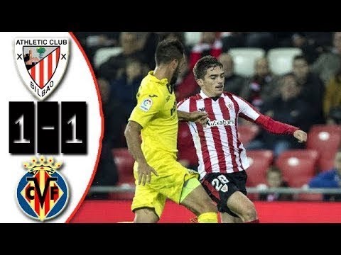 Athletic Bilbao vs Villarreal 1-1 Resumen Goles La Liga