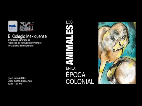 , title : 'Conferencia. Los liminales caballos y yeguas de la ciudad de México, siglos XVIII y XIX'