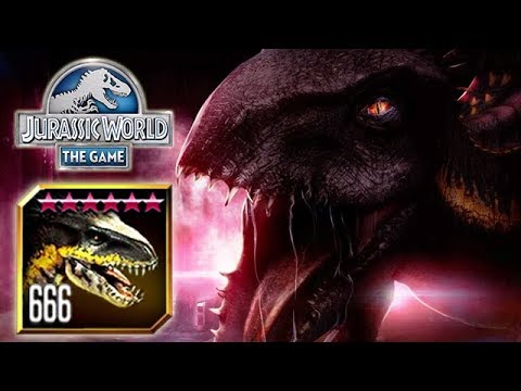 SATAN SPAWN LEVEL 666 INDORAPTOR (JURASSIC WORLD)