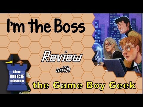 The Game Boy Geek (Dice Tower) Reviews I'm the Boss