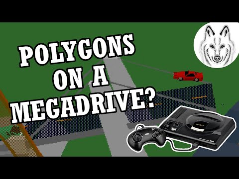 MegaDrive Hard Drivin': too clever for the console?