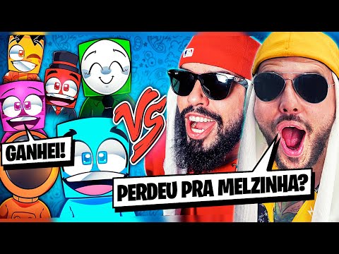 TURMA DO PROBLEMS vs MUSSA Batalha de Youtubers react MUSSARELA