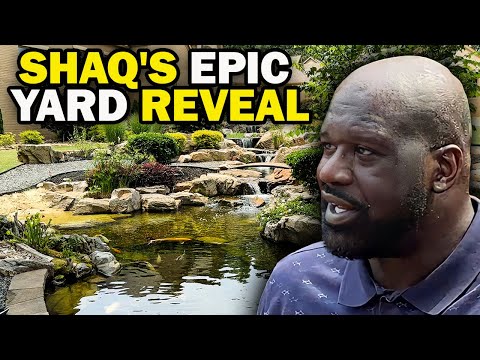 Watch Shaq's Epic Reaction to His Lawn Care Makeover! 😱