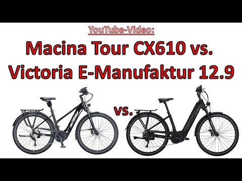 KTM Macina Tour CX610 vs. Victoria e-Manufaktur 12.9 - Bosch CX 4. Gen Touren-E-Bikes