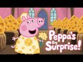 Peppa Pig Watches Miss Cow Get Married In A CRAZY Wedding Dress Made Of CHEESE