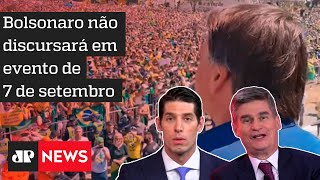 Piperno: ‘É importante que Bolsonaro se manifeste no aniversário de independência’