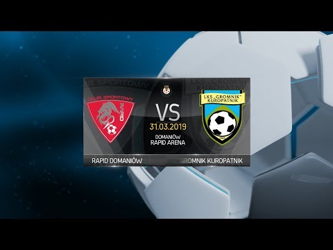 Rapid Domaniów 2-0 Gromnik Kuropatnik 31.03.2019