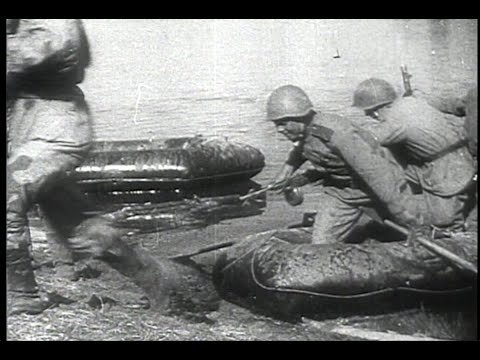 WWII Soviets defeat Germans Battle of Vitebsk, Belarus, June 1944