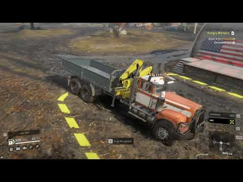 SnowRunner - Walkthrough - Part 37 - Hungry Workers 4K Gaming