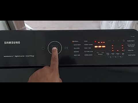 Samsung  Automatic  Washing Machine WA90BG4542BDTL  Ecobubble, Bubble Storm, WiFi - Smart Controls