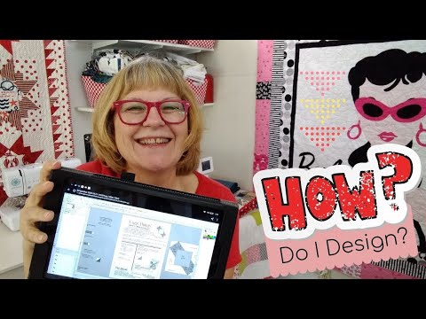 How to design a Quilt? Let me show you my quilt design tool