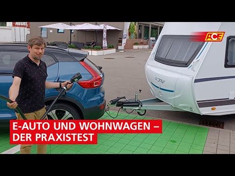 E-Auto und Wohnwagen – der Praxistest