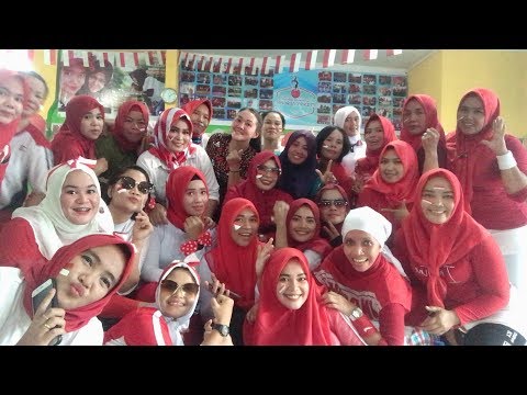 ZUMBA WARM-UP CHOREO ZIN ADEK // HUT RI KE-74 // Ss. CHEERY AEROBIC UJUNGBATU