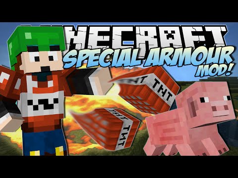 Minecraft | SPECIAL ARMOUR MOD! (Alvin's Temporary Armour Shop!) | Mod Showcase