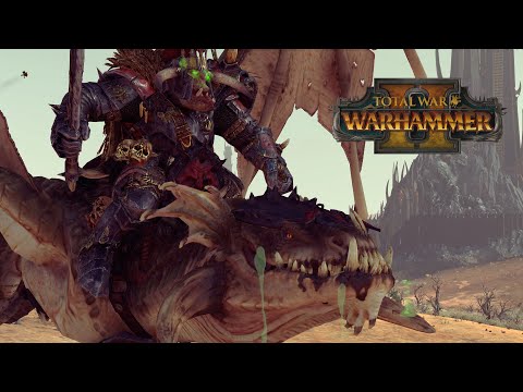 AZHAG'S WILD FINISH - Greenskins vs Dark Elves // Total War: Warhammer II Online Battle