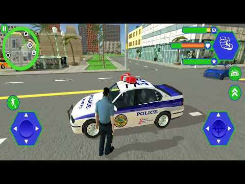 Miami Police Crime Vice Simulator   City Police Officer Game   | Okabe Android Gameplay