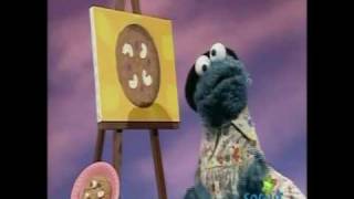 Sesame Street - Cookie Monster paints