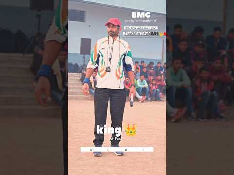 King of BMG ❤️‍🔥 happy birthday sir #bmg #academy #birthday