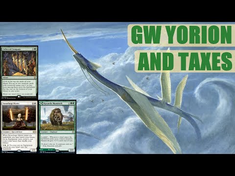 [MTG MODERN] GW 80 Card Death And Taxes FEAT Yorion, Sky Nomad