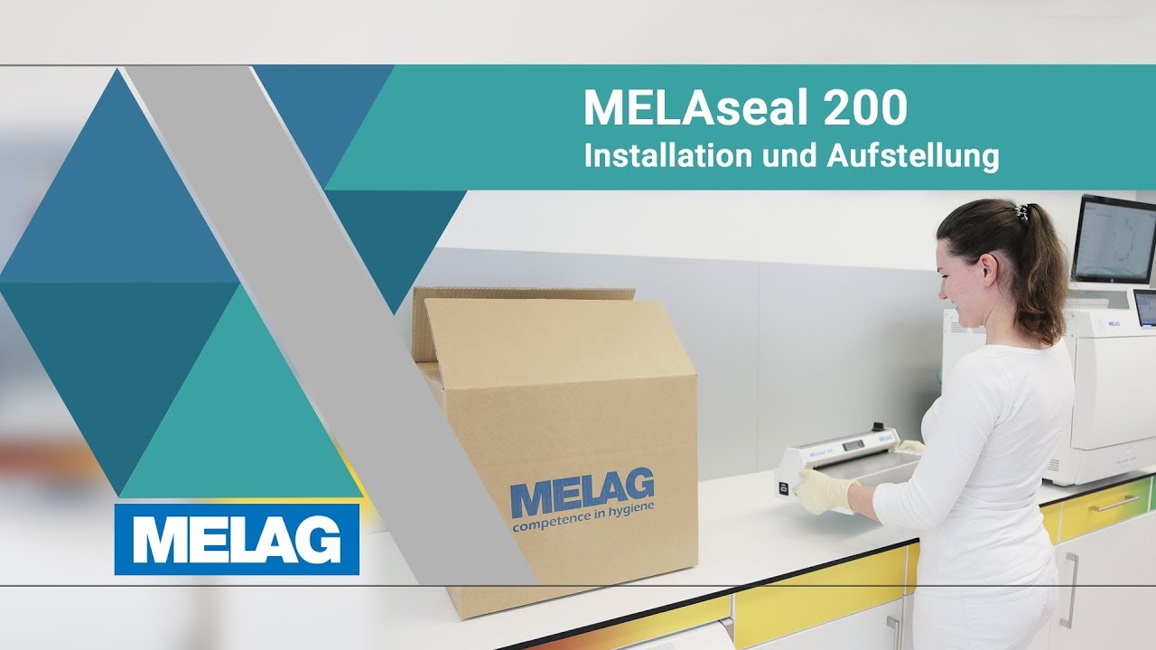 MELAseal 200 Aufstellung Tutorial