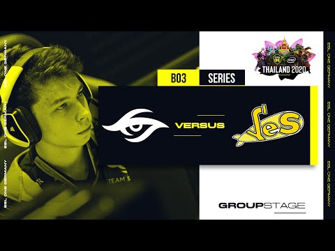Team Secret vs Yellow Submarine Game 1 (BO3) | ESL One Germany 2020 EU/CIS