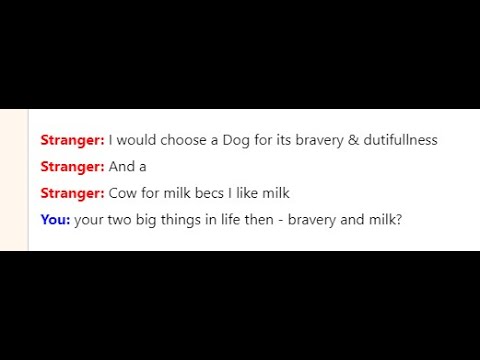 Asking OMEGLE to design a hybrid animal