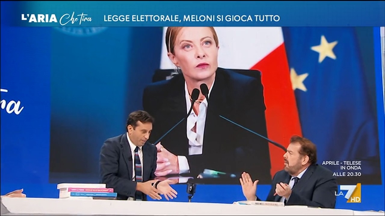 Cominciamo, Parenzo vuole che dica quello che ha deciso lui. Resisto!!!