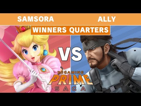 2GG: Prime Saga - eUnited | Samsora (Peach) Vs. Ally (Snake) Winners Quarters - Smash Ultimate