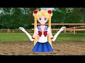 Sailor Moon Unexpectedly Sinking Into A Deep Mud