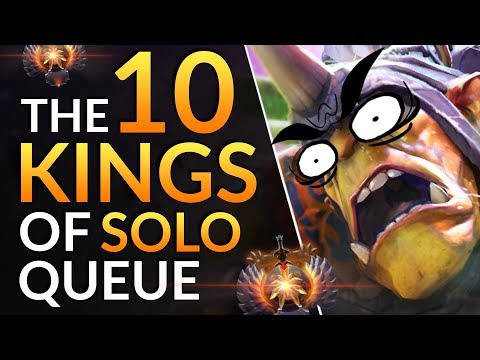 Top 10 GODS OF SOLO QUEUE: Best Heroes to RAMPAGE and CARRY - Drafting Tips | Dota 2 Meta Guide